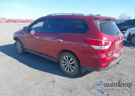 2014 Nissan Pathfinder S/Sv/Sl/Platinum z USA, uszkodzony, nr VIN 5N1AR2MM4EC720793
